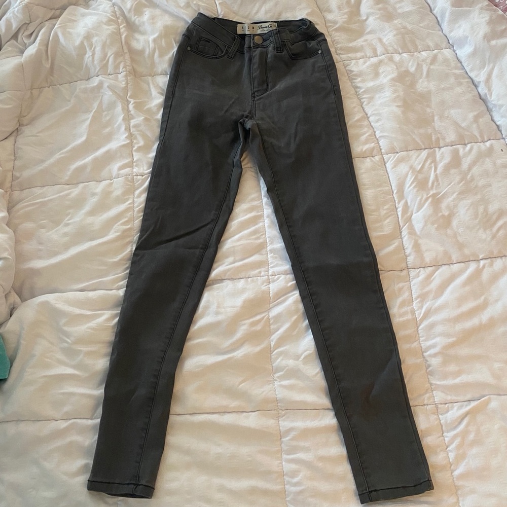 Dark Gray Skinny Jeans